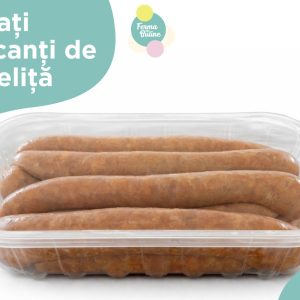 Cârnați nepicanți de prepeliță — 500 g