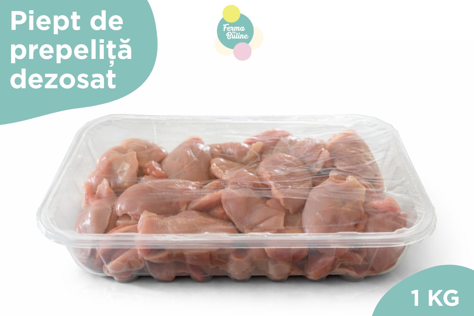 Piept de prepeliță dezosat — 1Kg